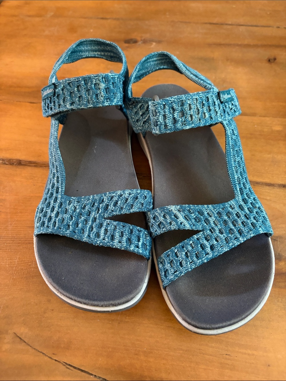Eddie Bauer Women's Flexion Sandal in blue, size 9